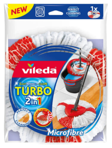 Запаска для швабры VILEDA Easy Wring круглая (Турбо) 5189