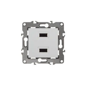 Зарядное устройство Эра 12-4110-01 (USB.5V-2100ma) белый