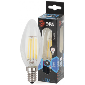 Лампа ЭРА F-LED B35-7w-840-E14 