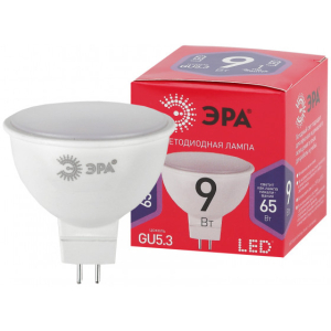 Лампа ЭРА RED LINE ECO LED MR16-9W-865-GU5.3 R