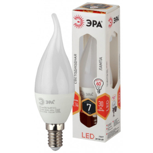 Лампа ЭРА STD LED BXS-7W-827-E14