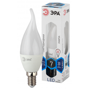 Лампа ЭРА STD LED BXS-7W-840-E14