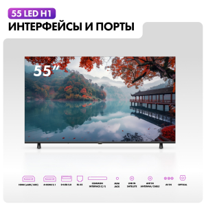 Телевизор Haier 55 LED H1