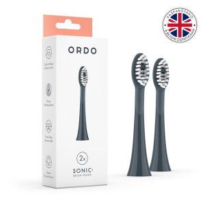 Сменные насадки для электрической зубной щетки ORDO Sonic+  SPH2000-CG (2шт) цвет темно-серый