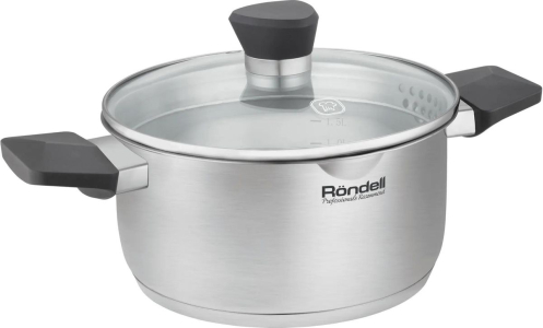 Кастрюля с крышкой Rondell RDS-1949 Grey Ultra